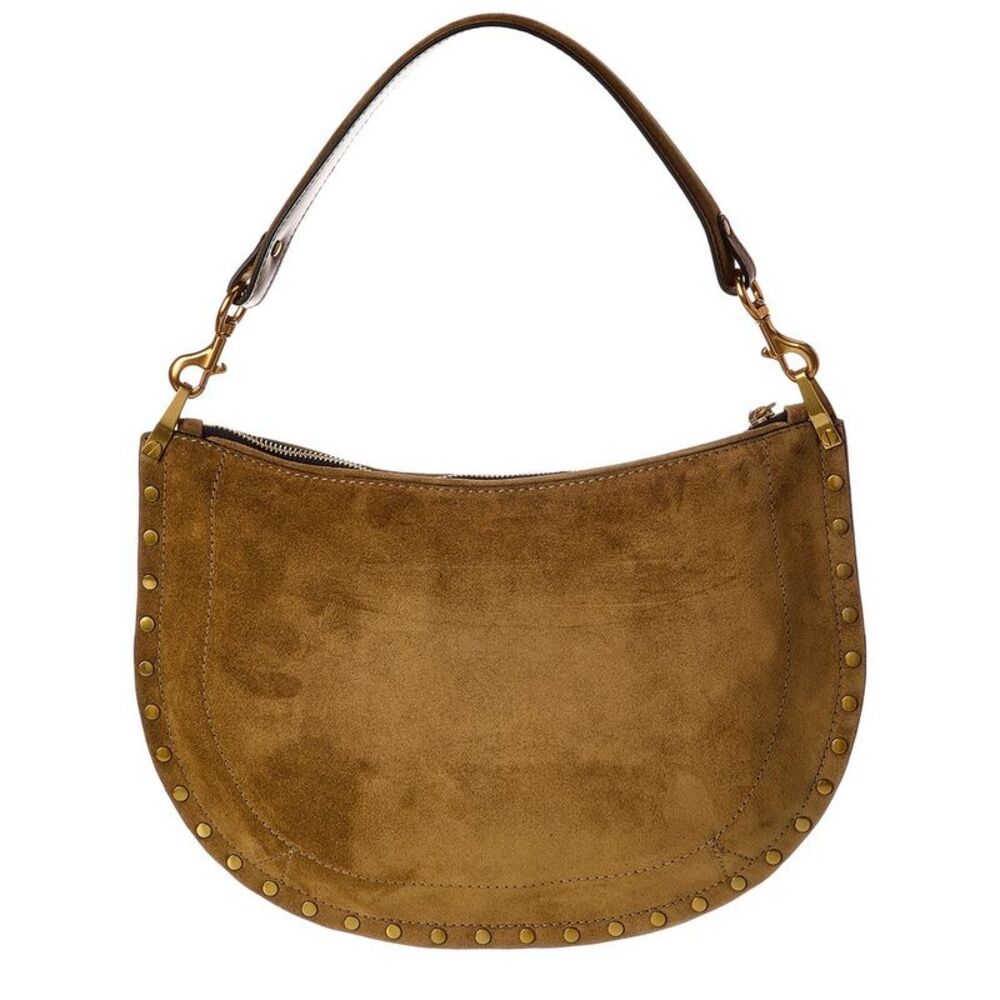Isabel Marant Oskan Suede Shoulder Bag, Brown - Picture 2 of 4